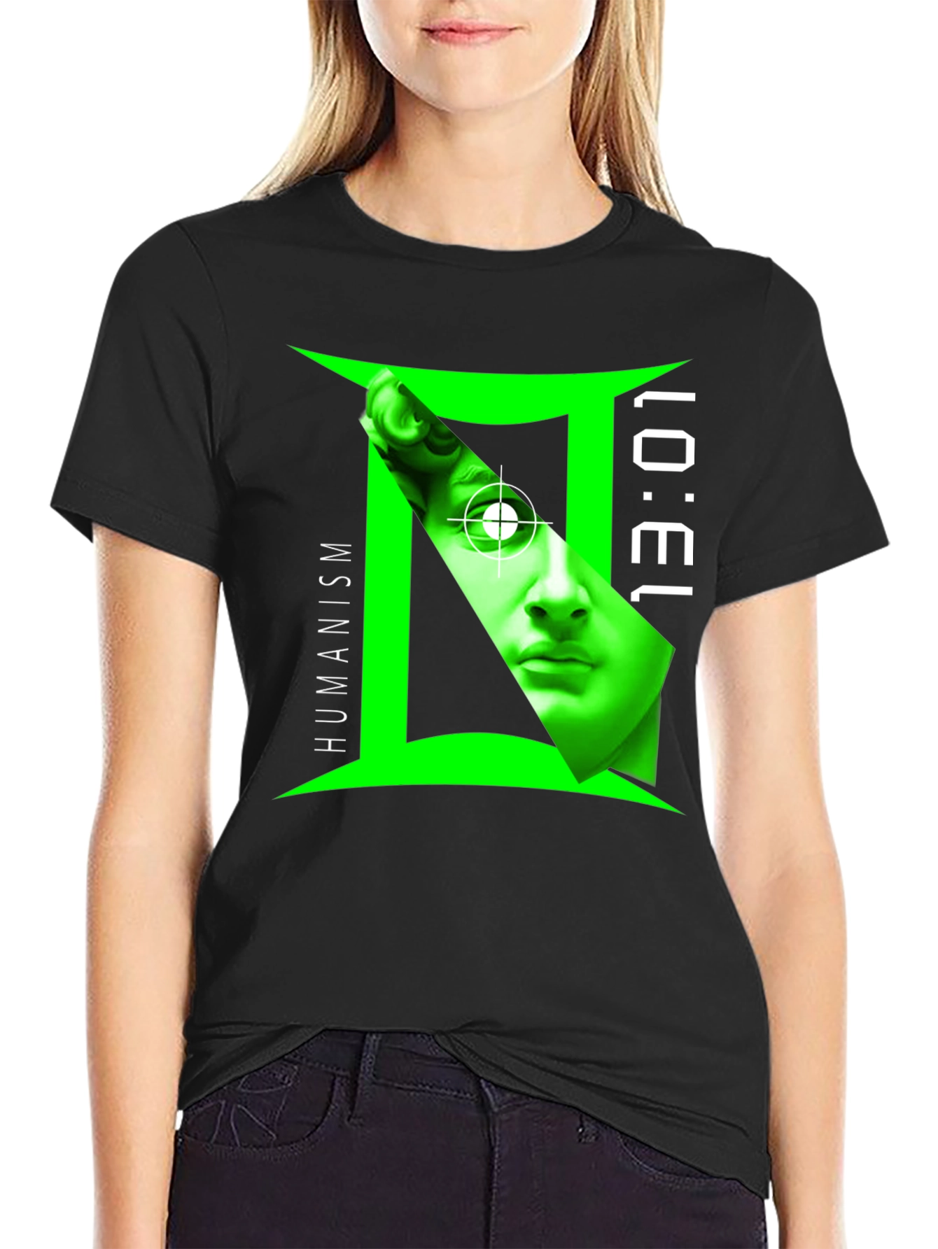 Humanism Graphic Tee - Modern Art T-Shirt