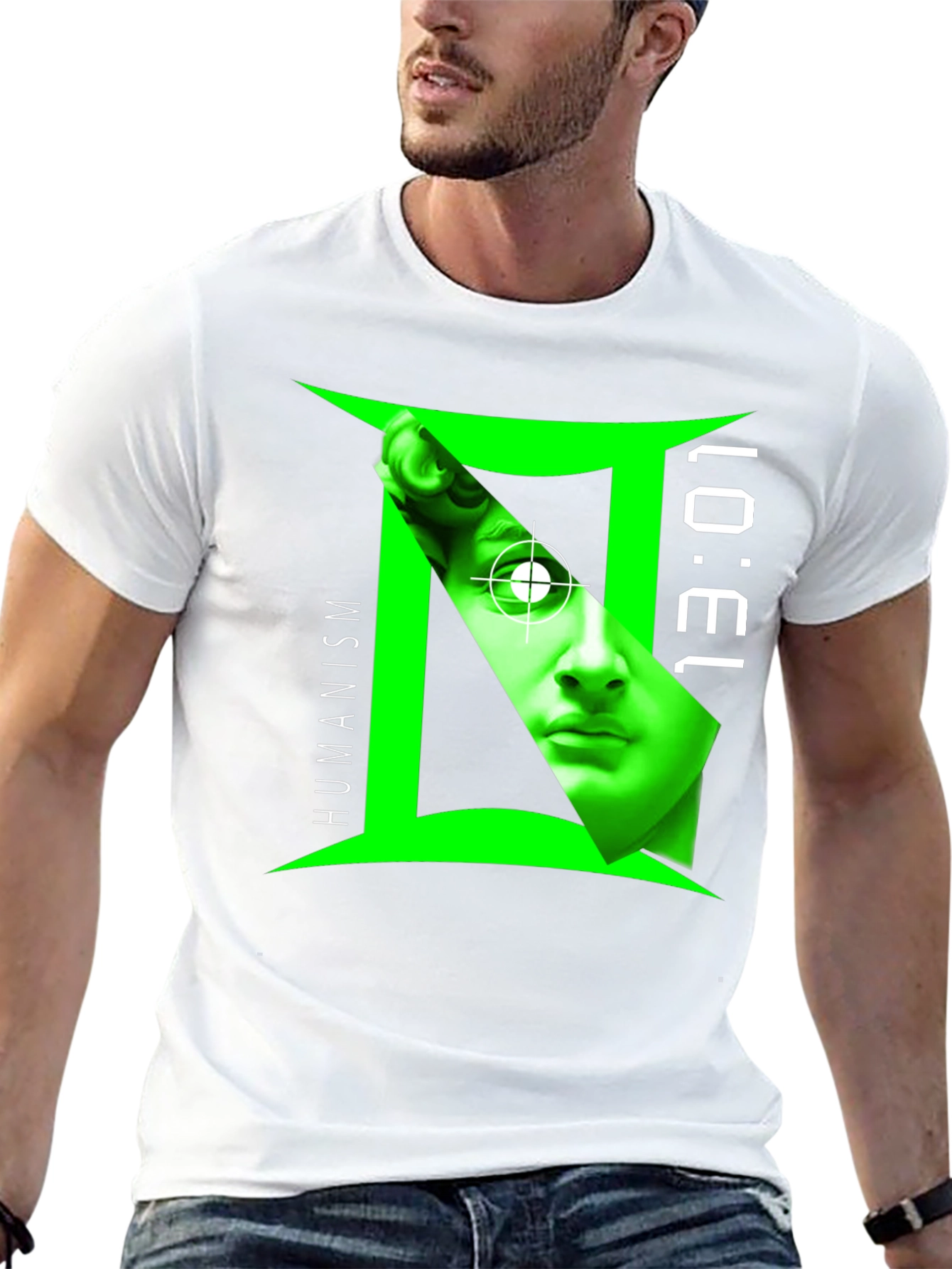 Humanism Graphic Tee - Modern Art T-Shirt