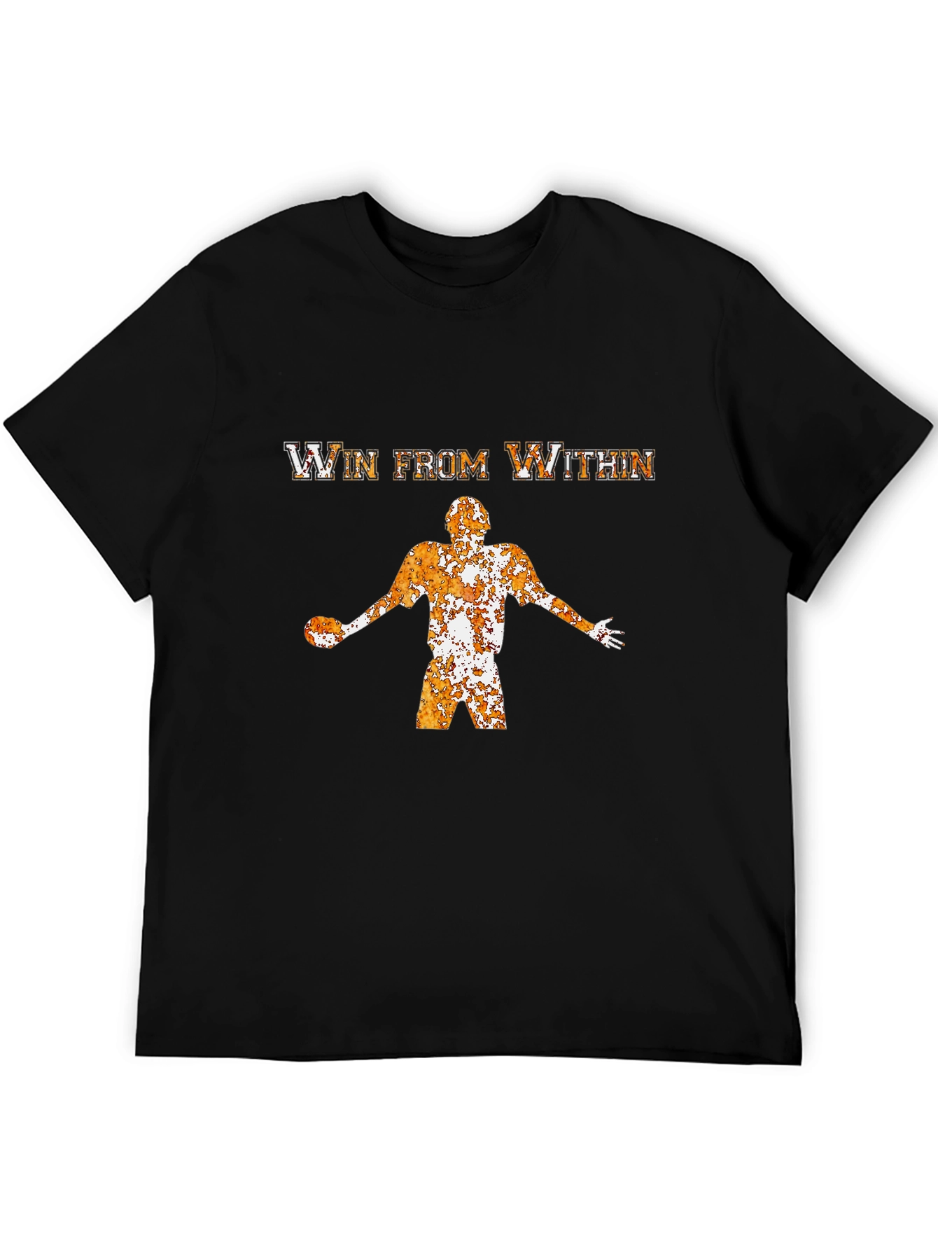 Win From Within Graphic T-Shirt - Black Cotton Tee