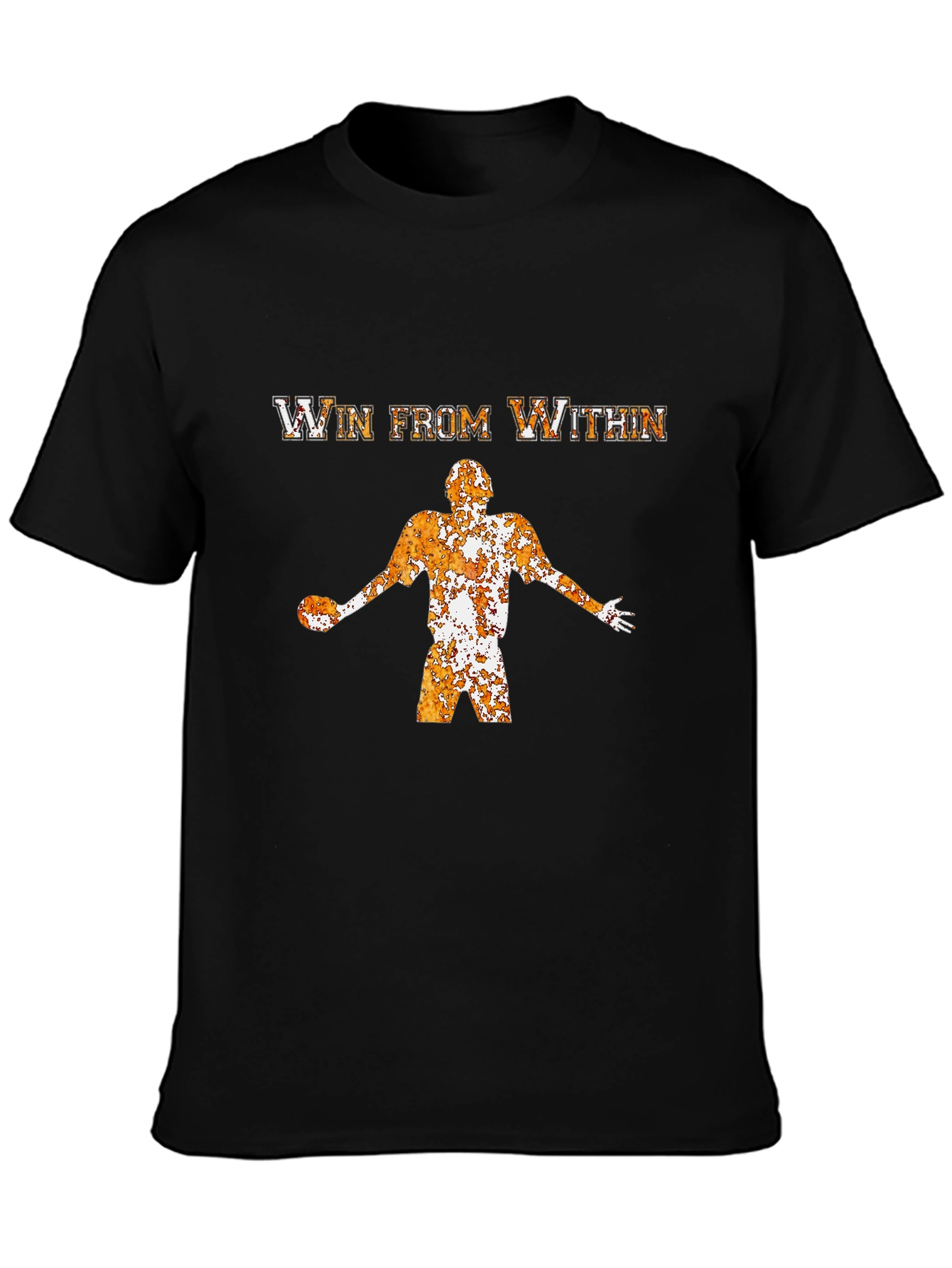 Win From Within Graphic T-Shirt - Black Cotton Tee