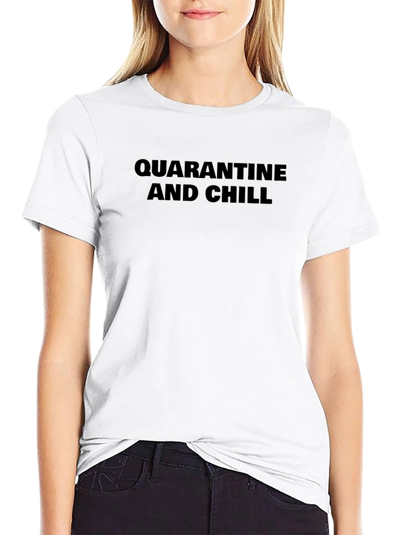Quarantine and Chill Graphic T-Shirt