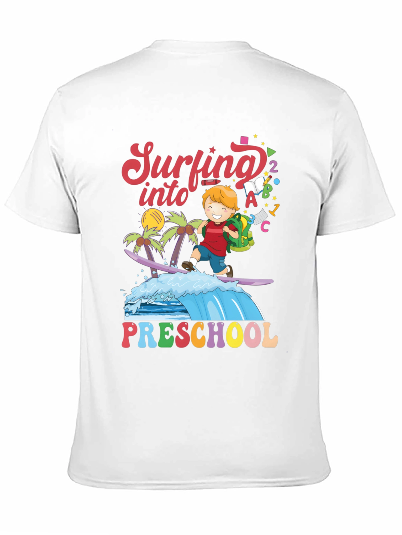 Surfing into Preschool T-Shirt
