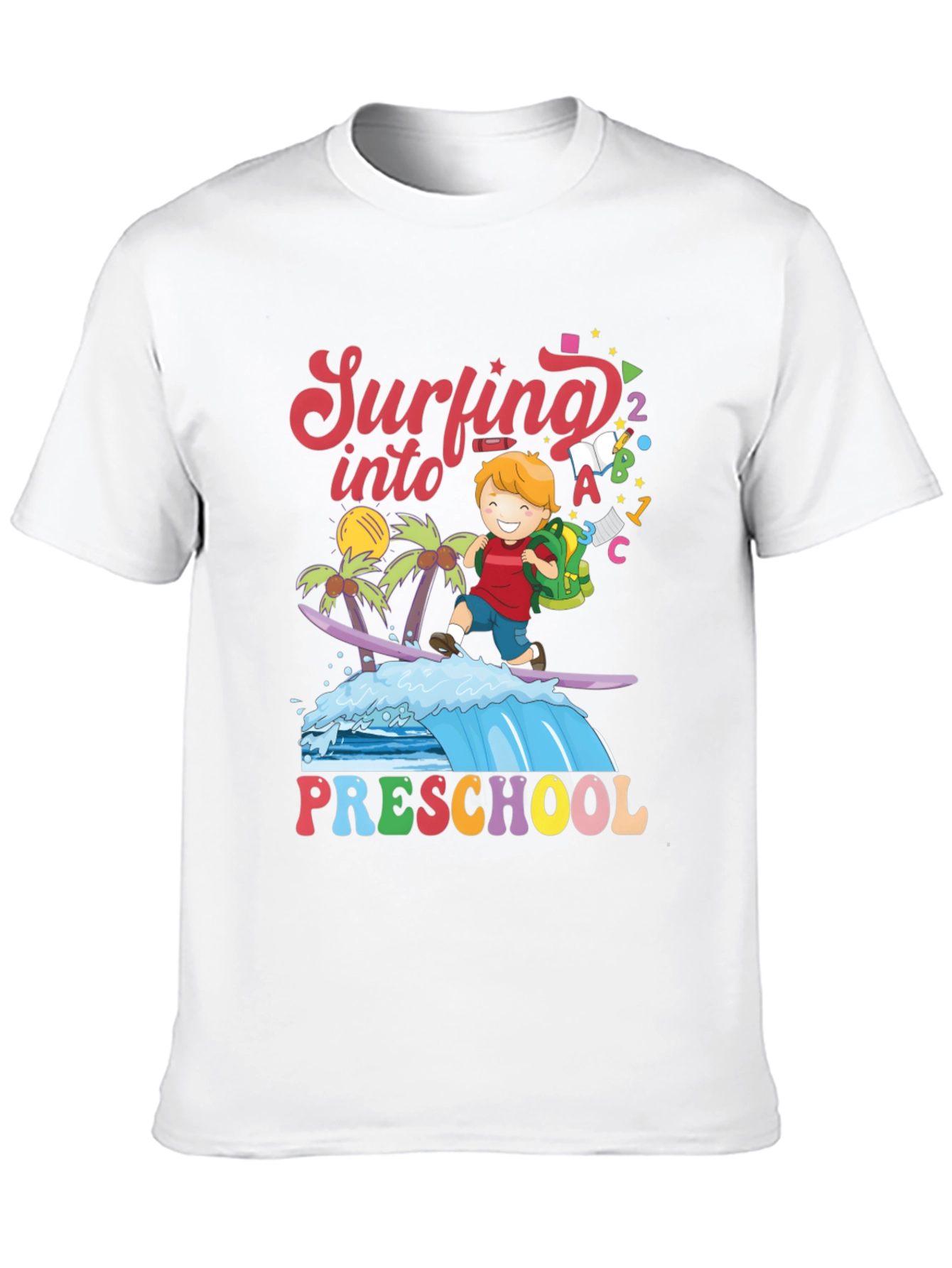 Surfing into Preschool T-Shirt