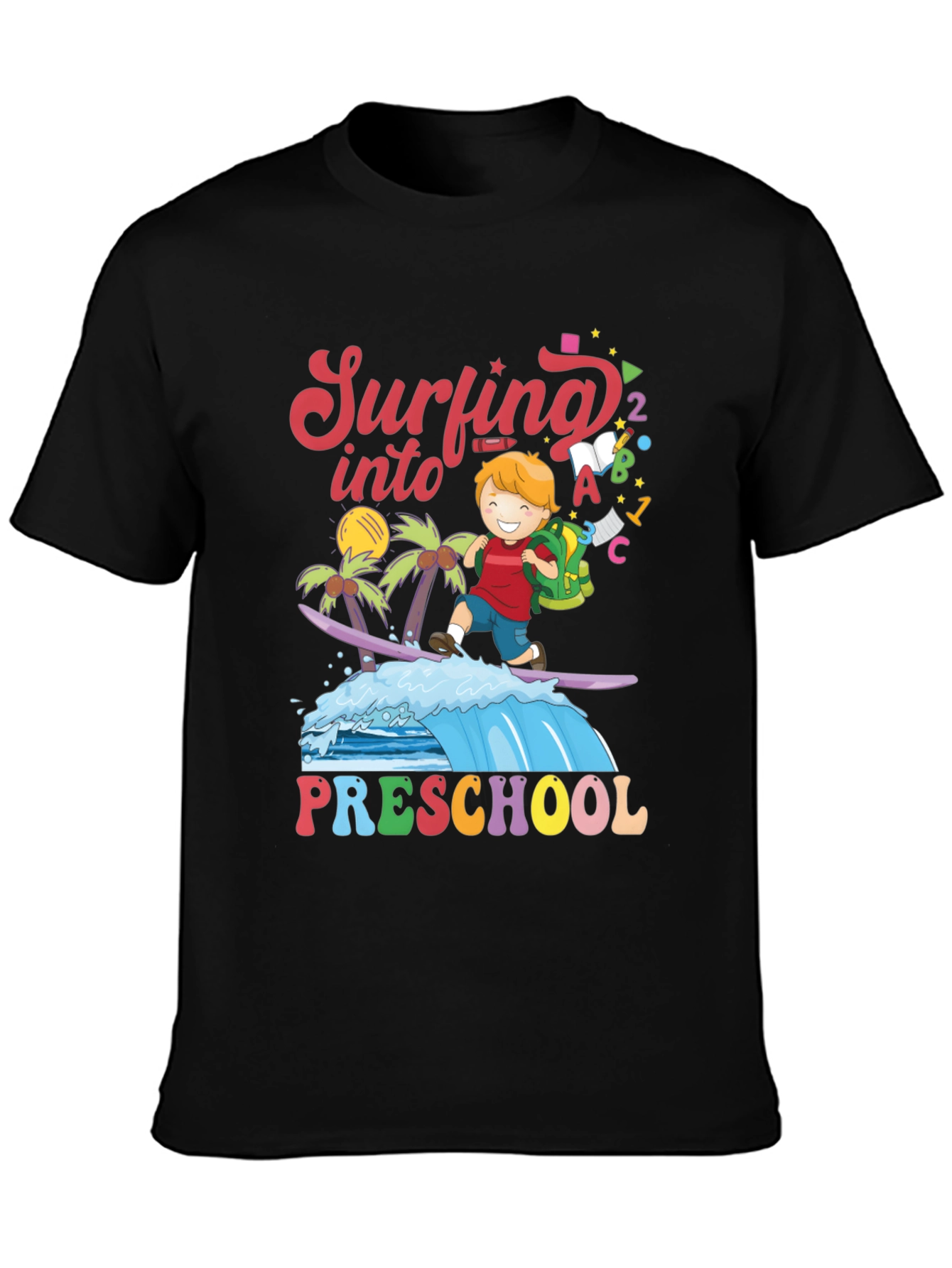 Surfing into Preschool T-Shirt