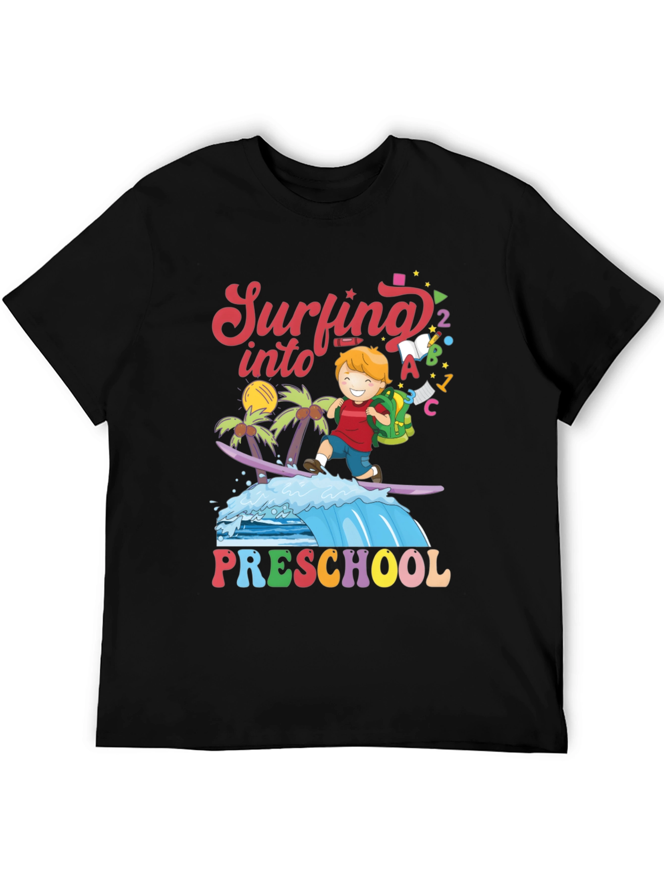 Surfing into Preschool T-Shirt