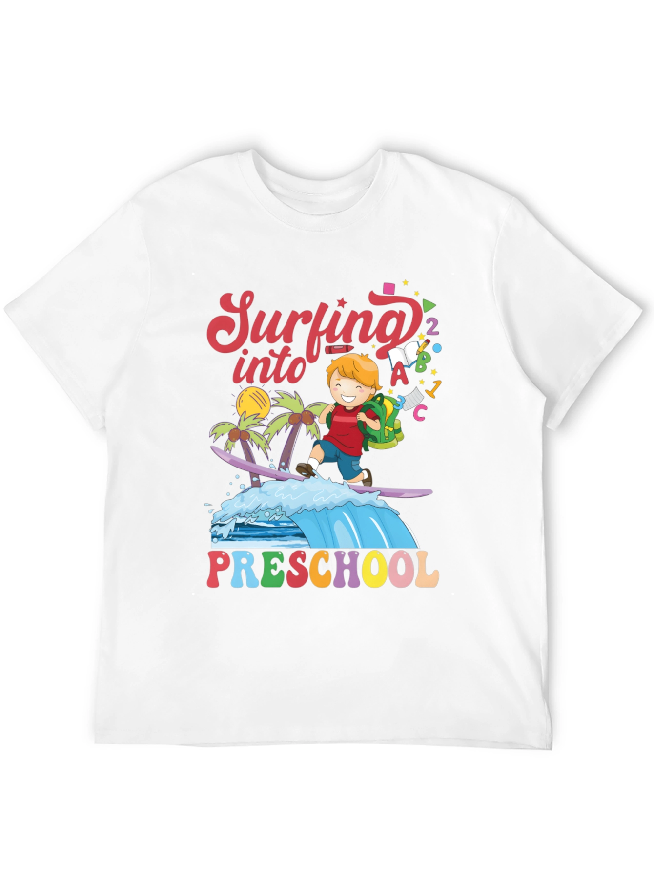 Surfing into Preschool T-Shirt