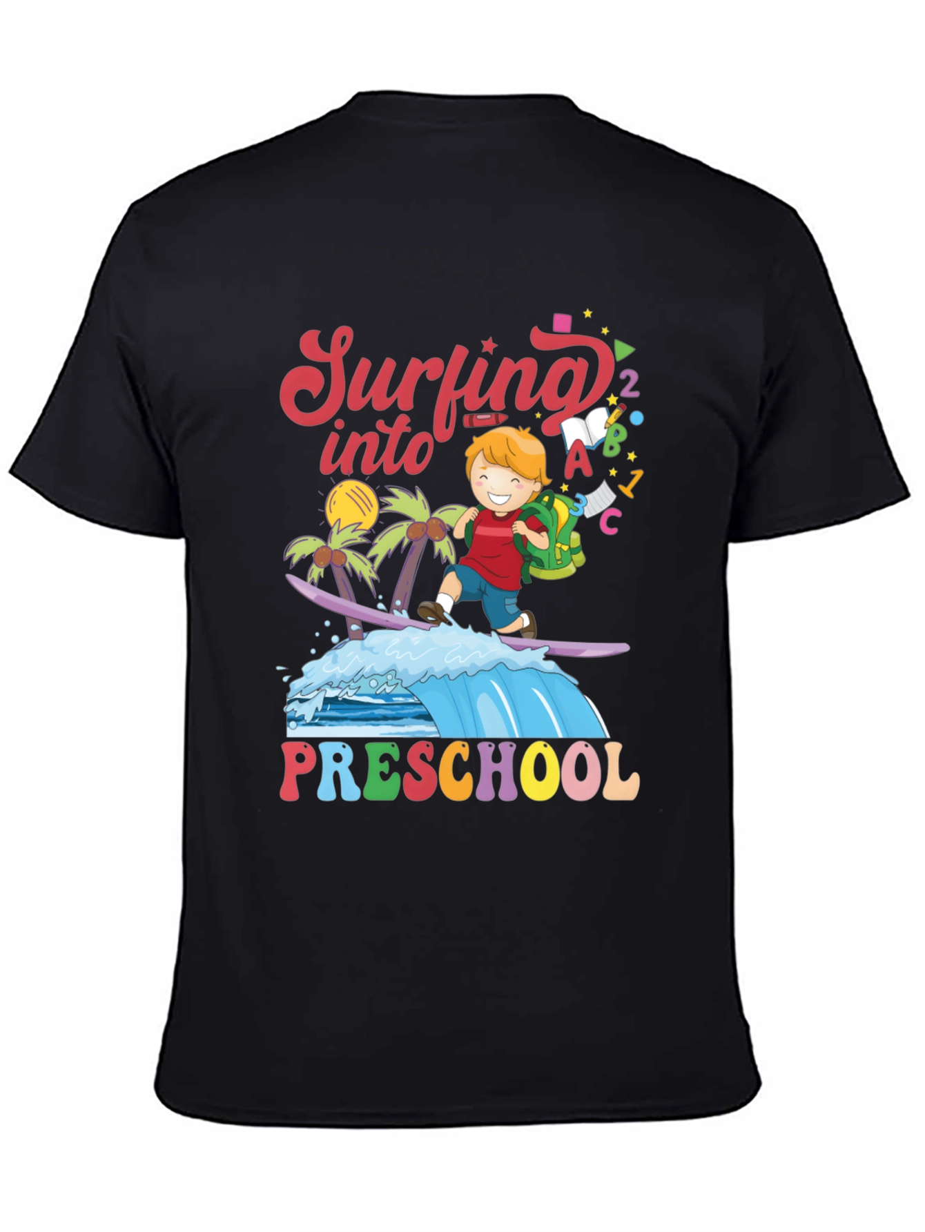 Surfing into Preschool T-Shirt