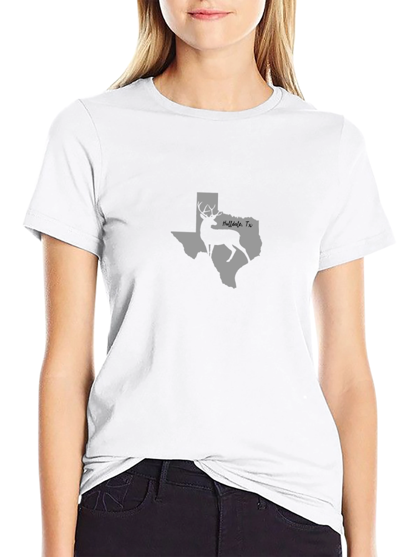 Texas Deer Graphic T-Shirt