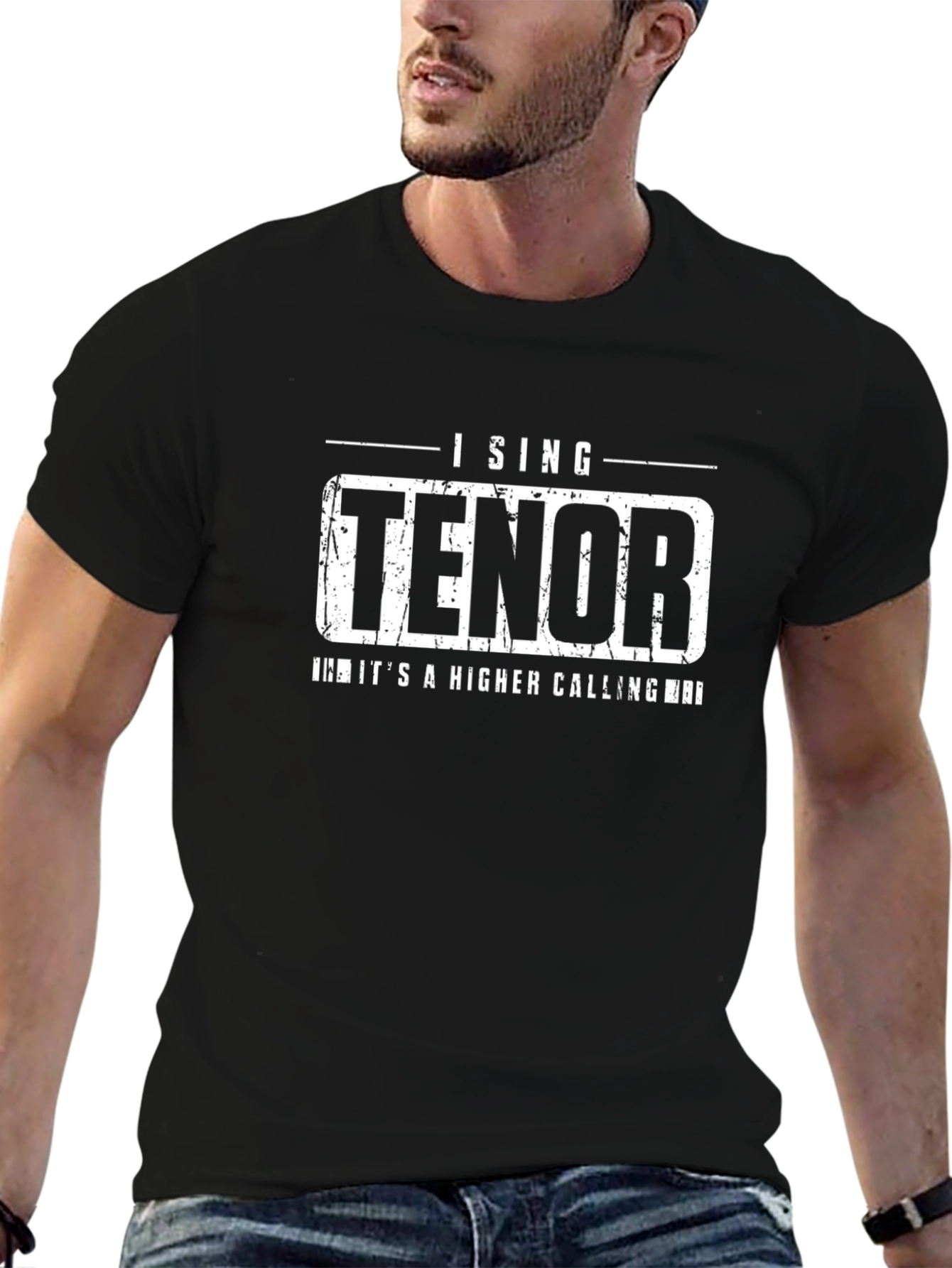 I Sing Tenor Graphic T-Shirt