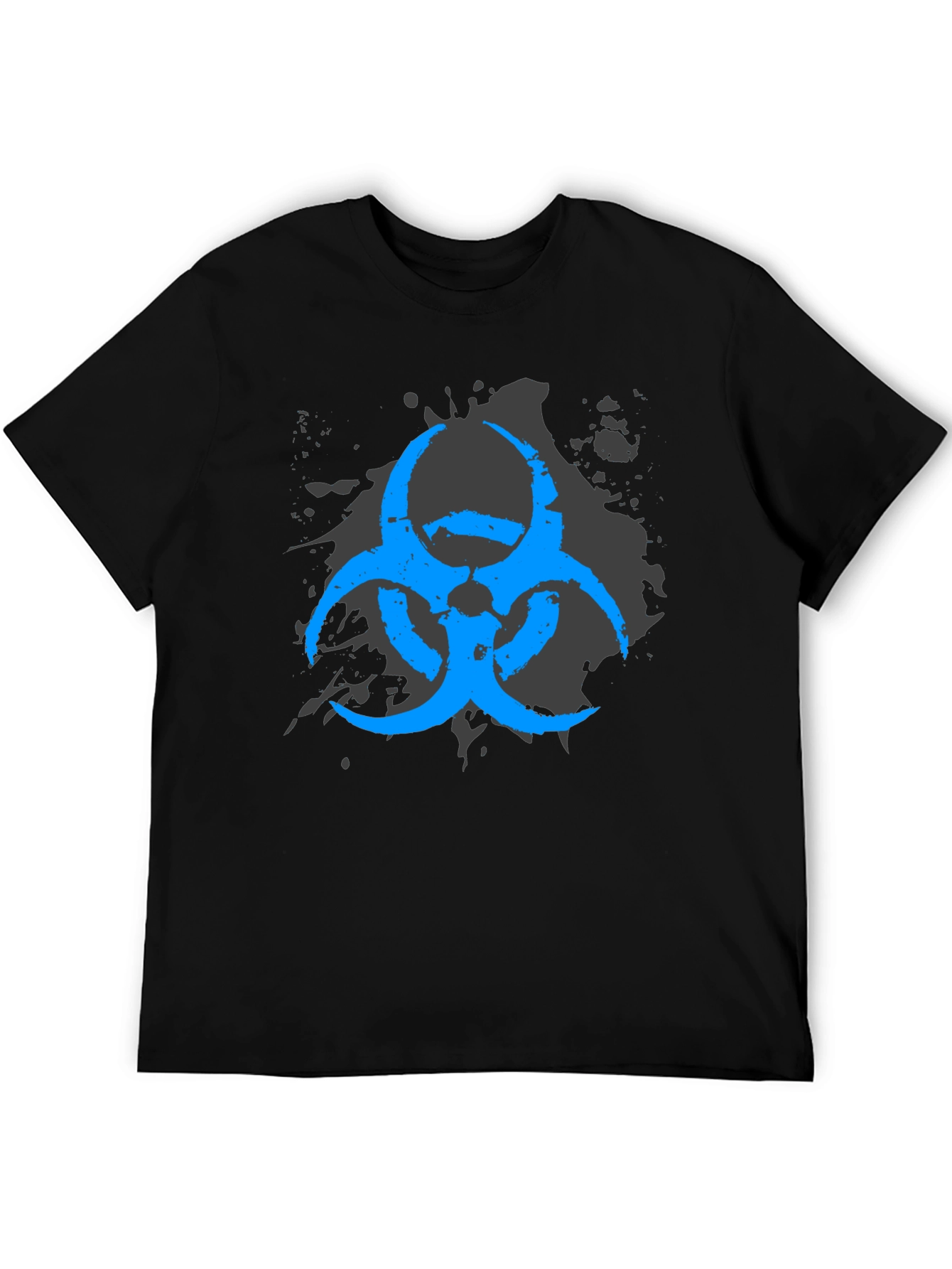 Biohazard Symbol T-Shirt - Mens Black Tee