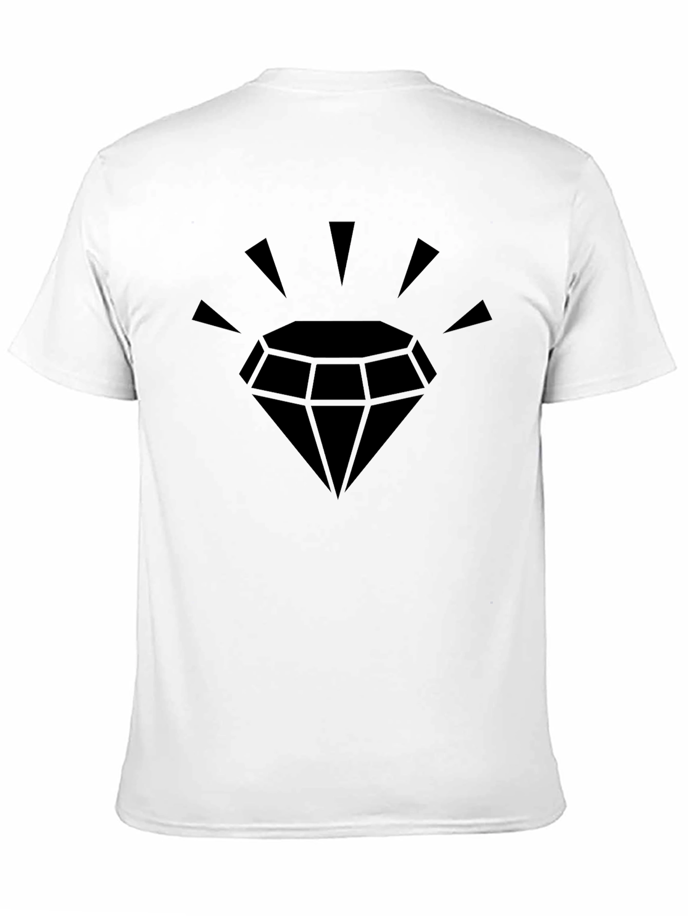 Bold Black Diamond Graphic Tee