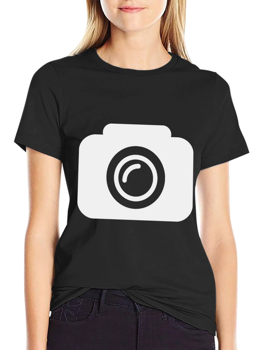 Camera Graphic Black T-Shirt