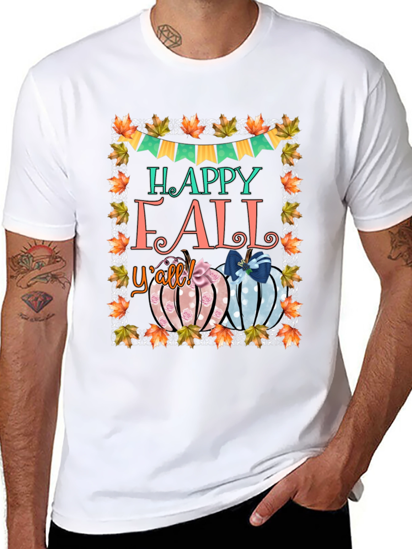 Happy Fall Yall Graphic Tee