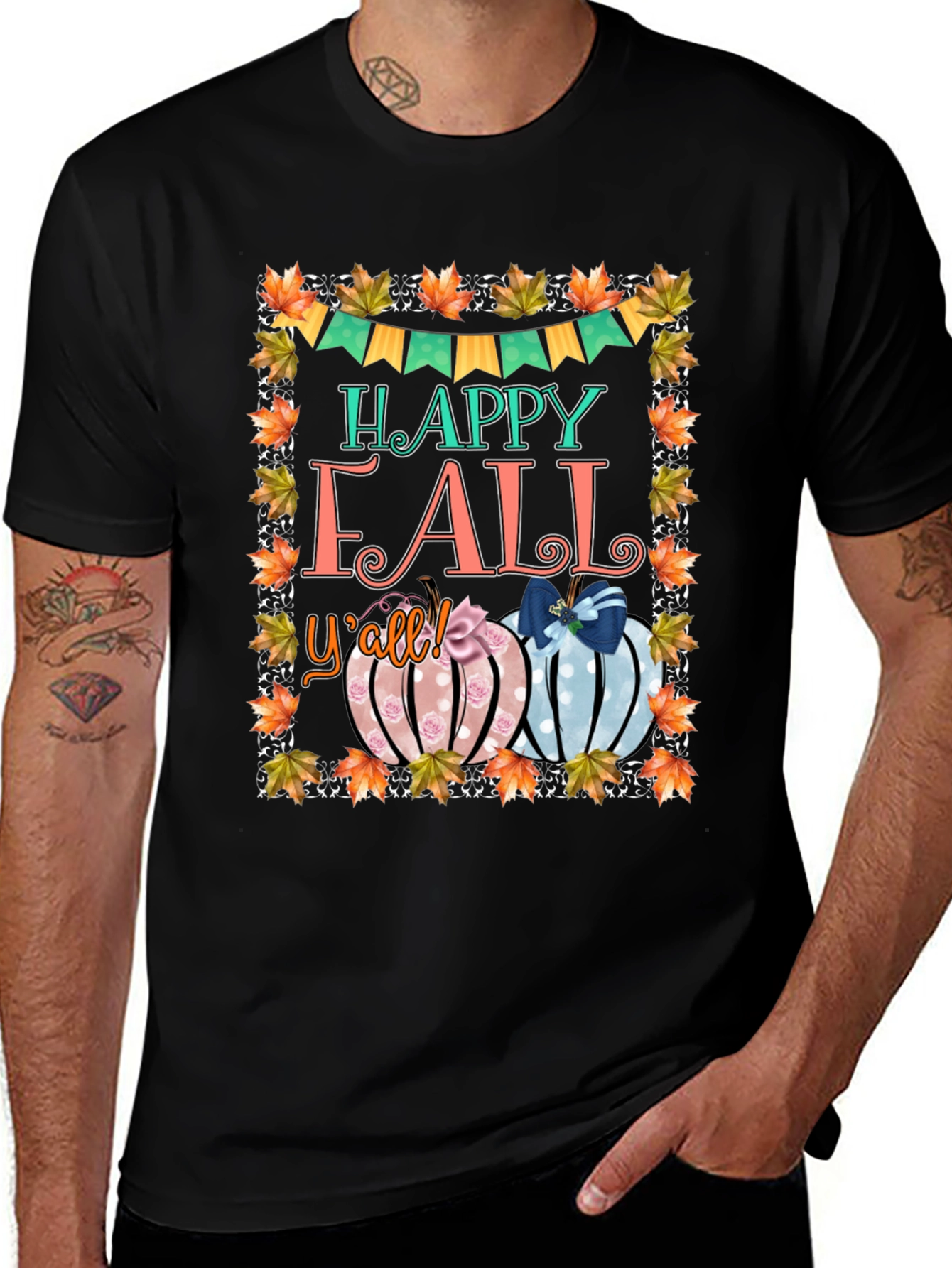 Happy Fall Yall Graphic Tee