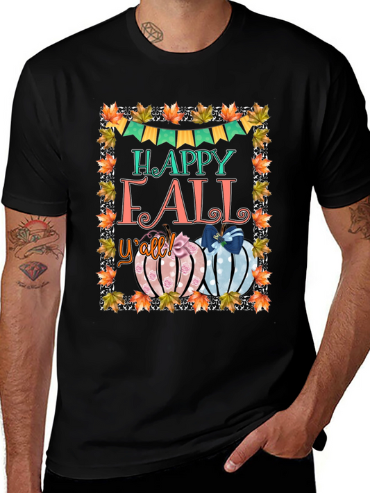 Happy Fall Yall Graphic Tee