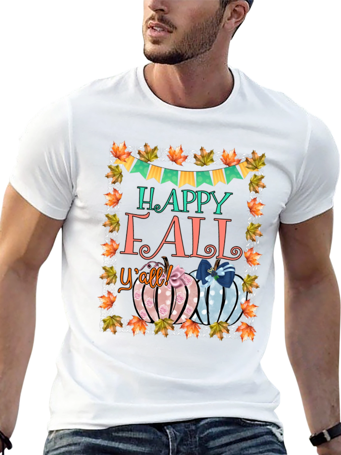 Happy Fall Yall Graphic Tee
