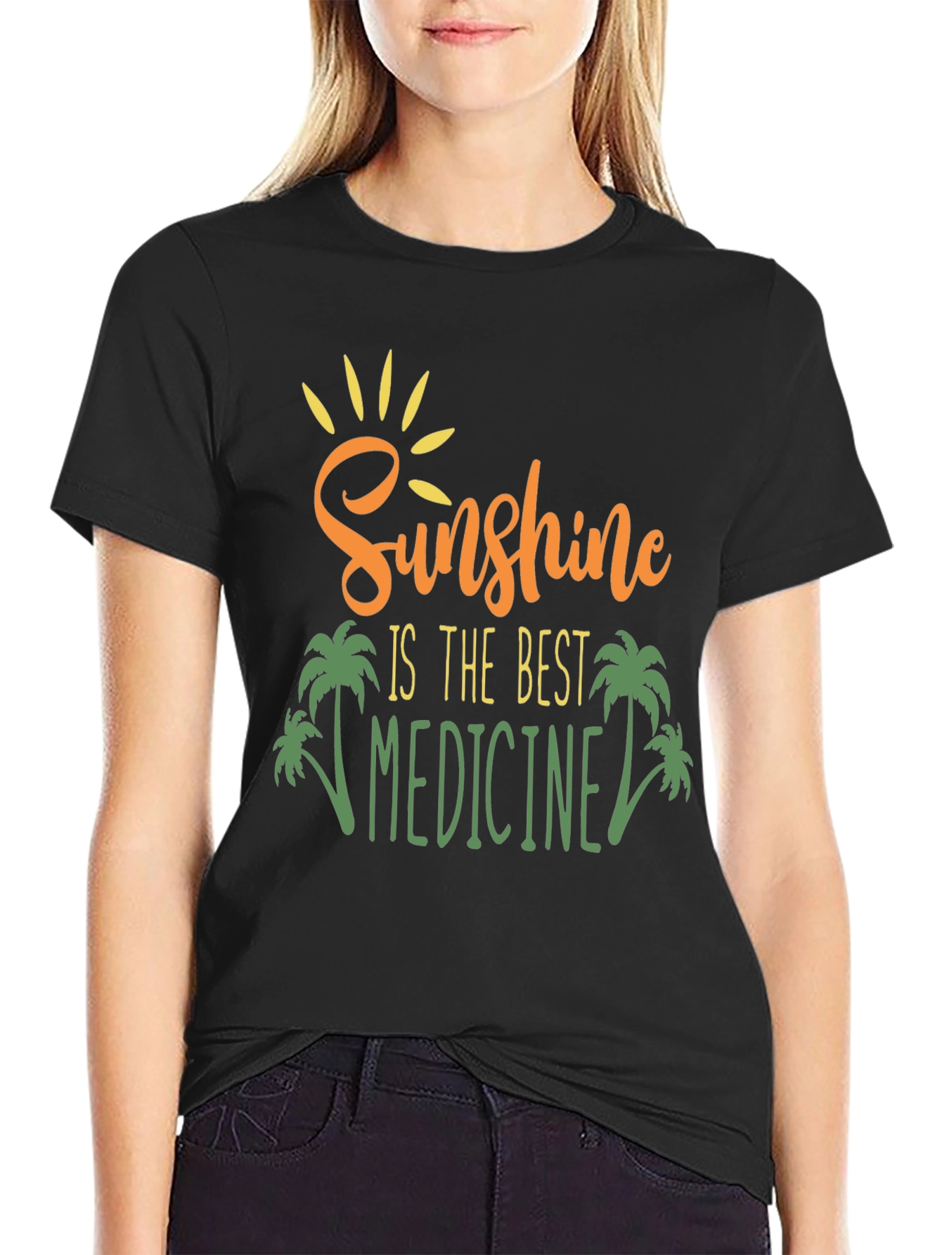 Sunshine is the Best Medicine Graphic Tee