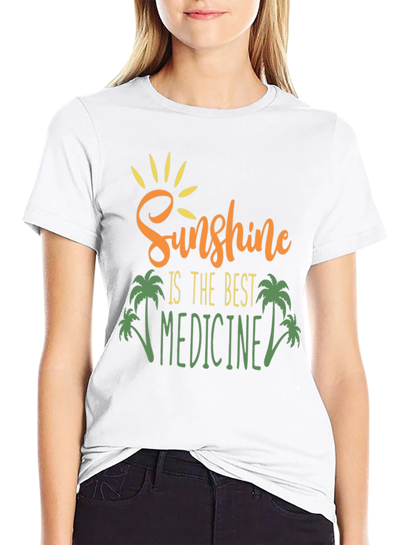 Sunshine is the Best Medicine Graphic Tee