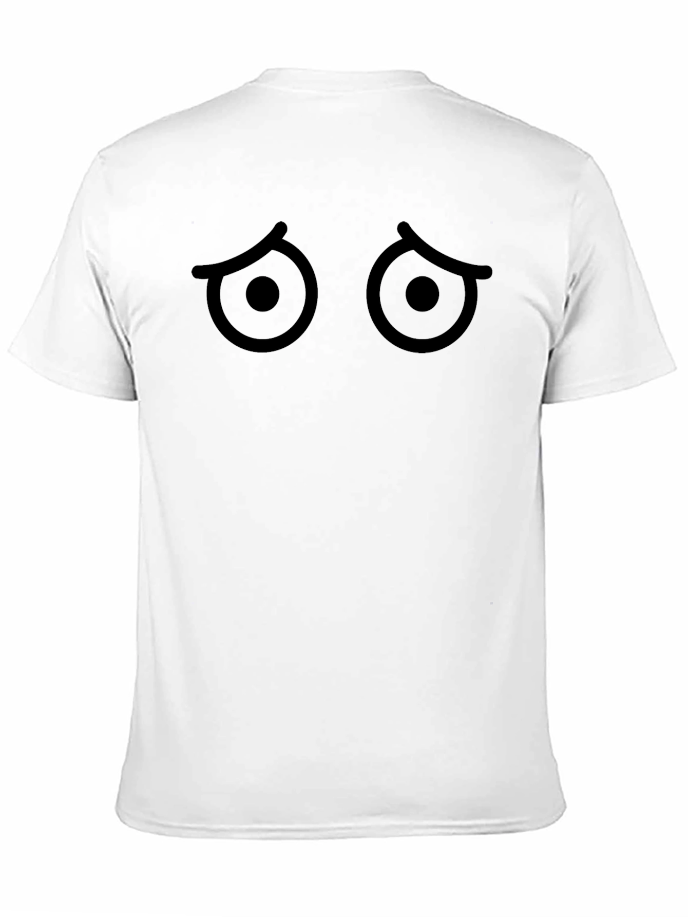 Sad Eyes Graphic Print T-Shirt