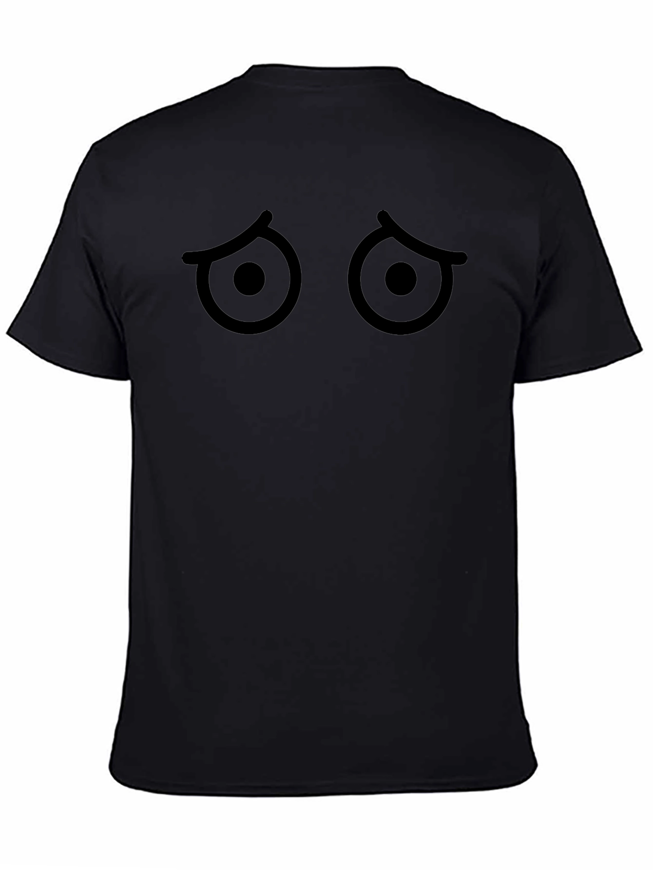 Sad Eyes Graphic Print T-Shirt
