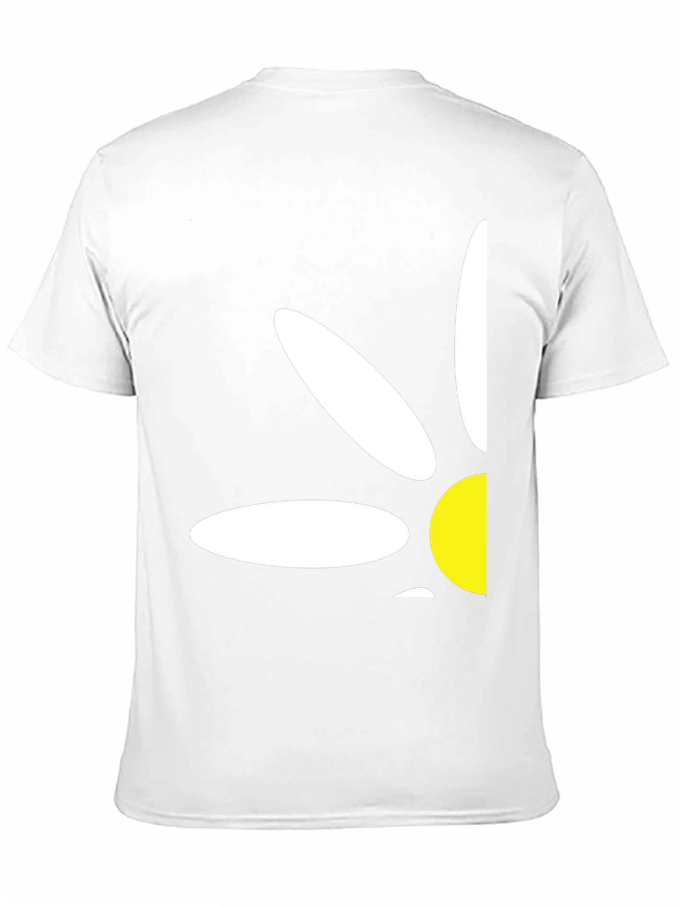 Daisy Graphic Print T-Shirt - Black