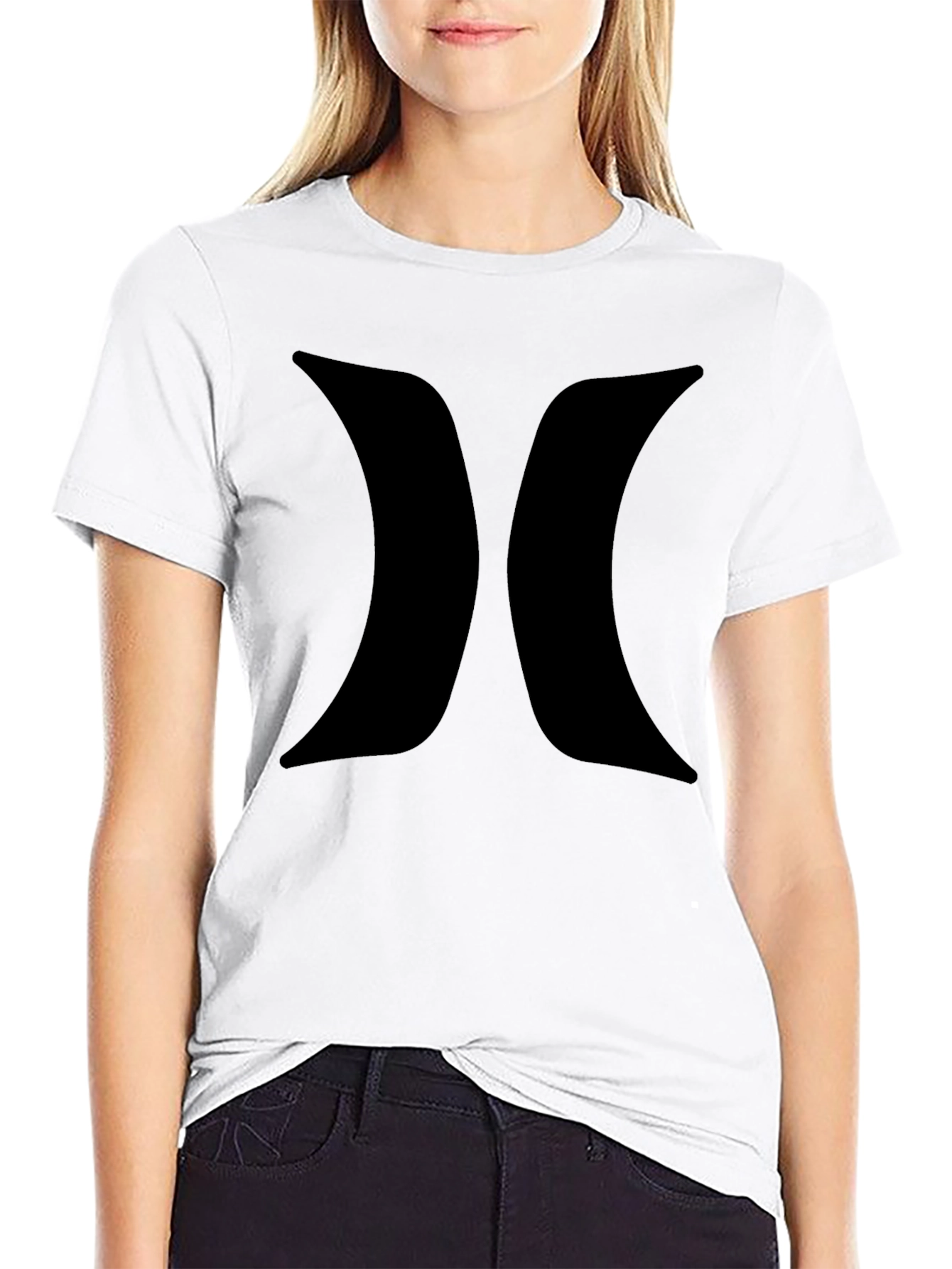 Black Hurley Logo T-Shirt - Classic Comfort