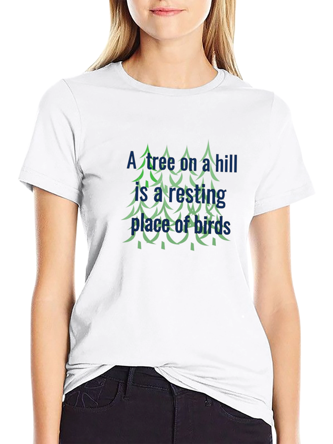 Tree on a Hill Graphic Tee