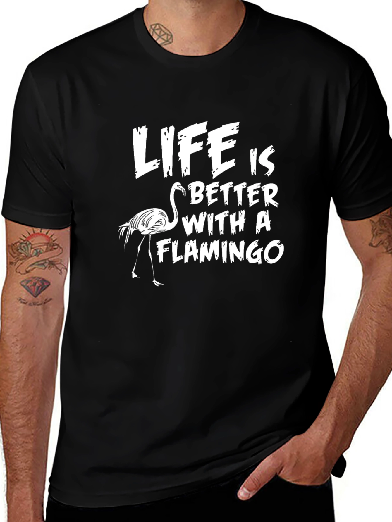 Life is Better with a Flamingo T-Shirt