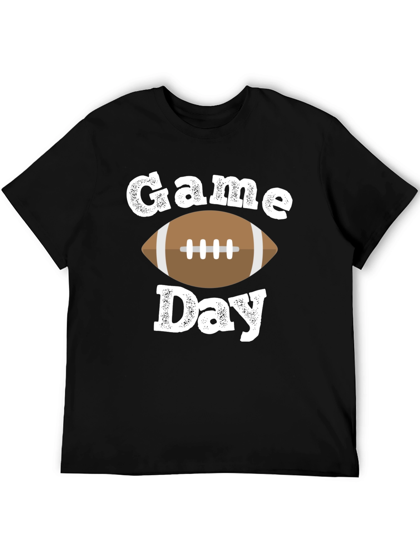 Game Day Football T-Shirt - Black Tee