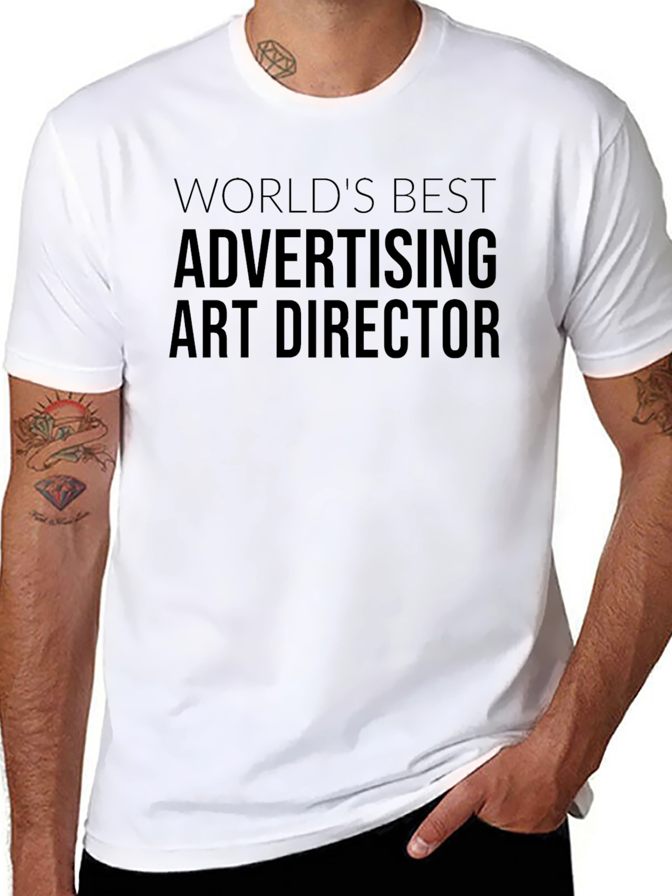 Worlds Best Advertising Art Director T-Shirt