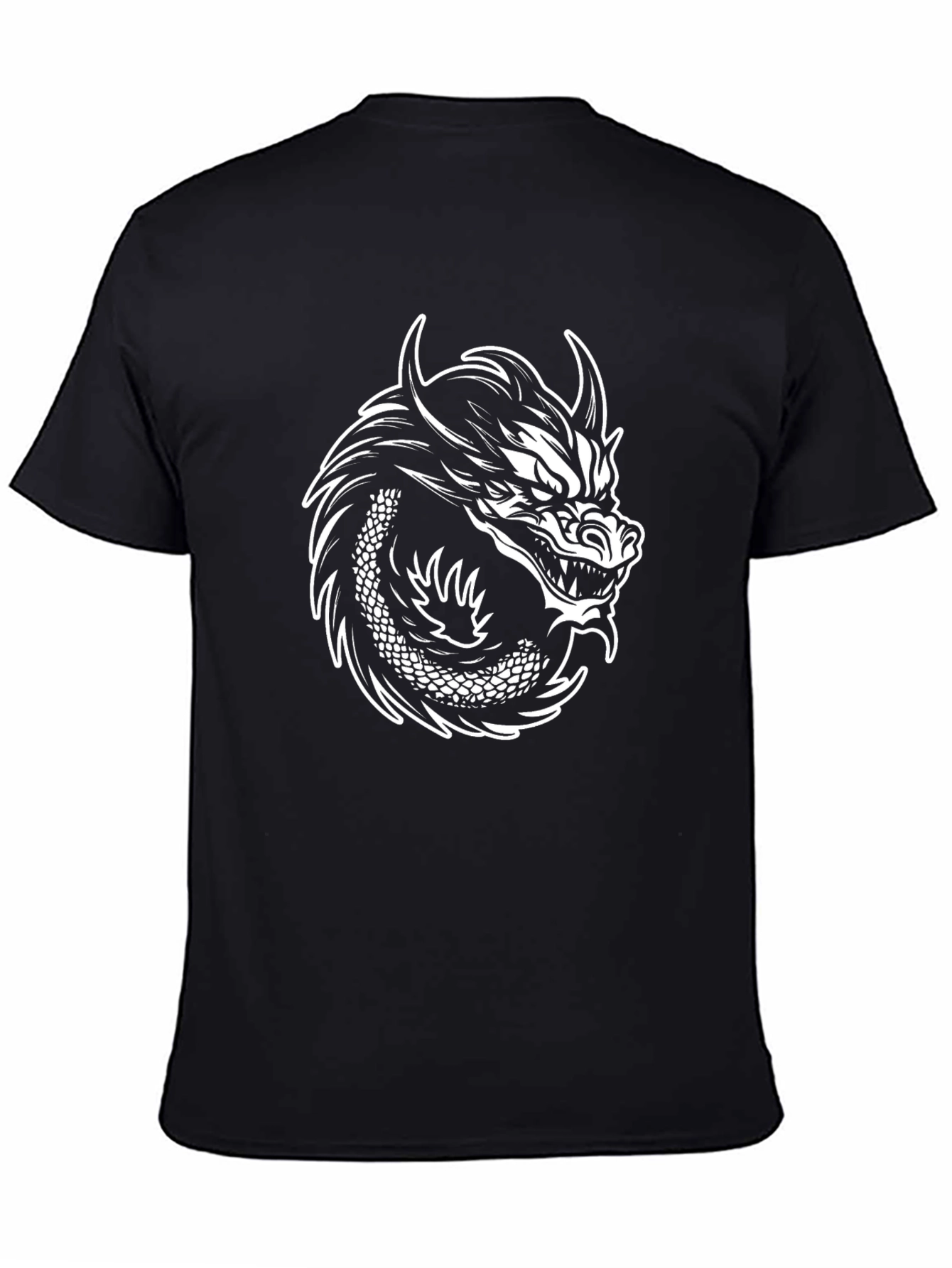 Dragon Graphic Black Tee