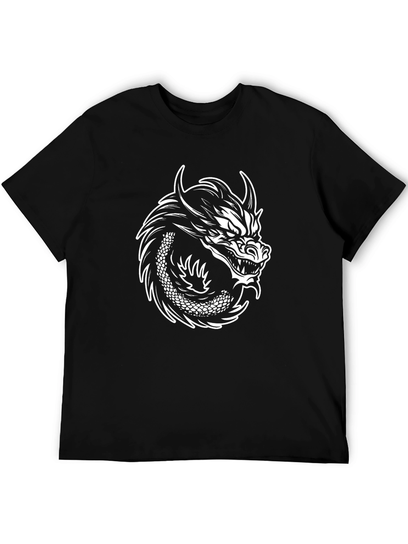 Dragon Graphic Black Tee