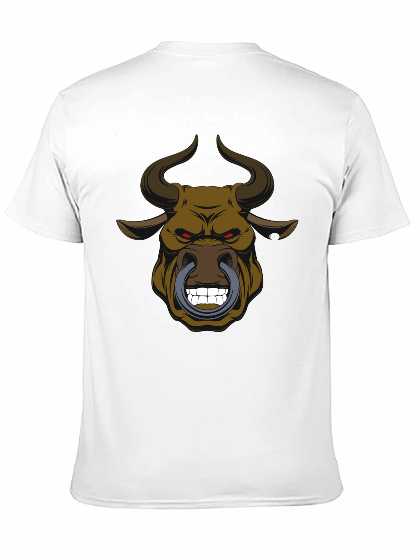 Bull Graphic T-Shirt - Bold Design