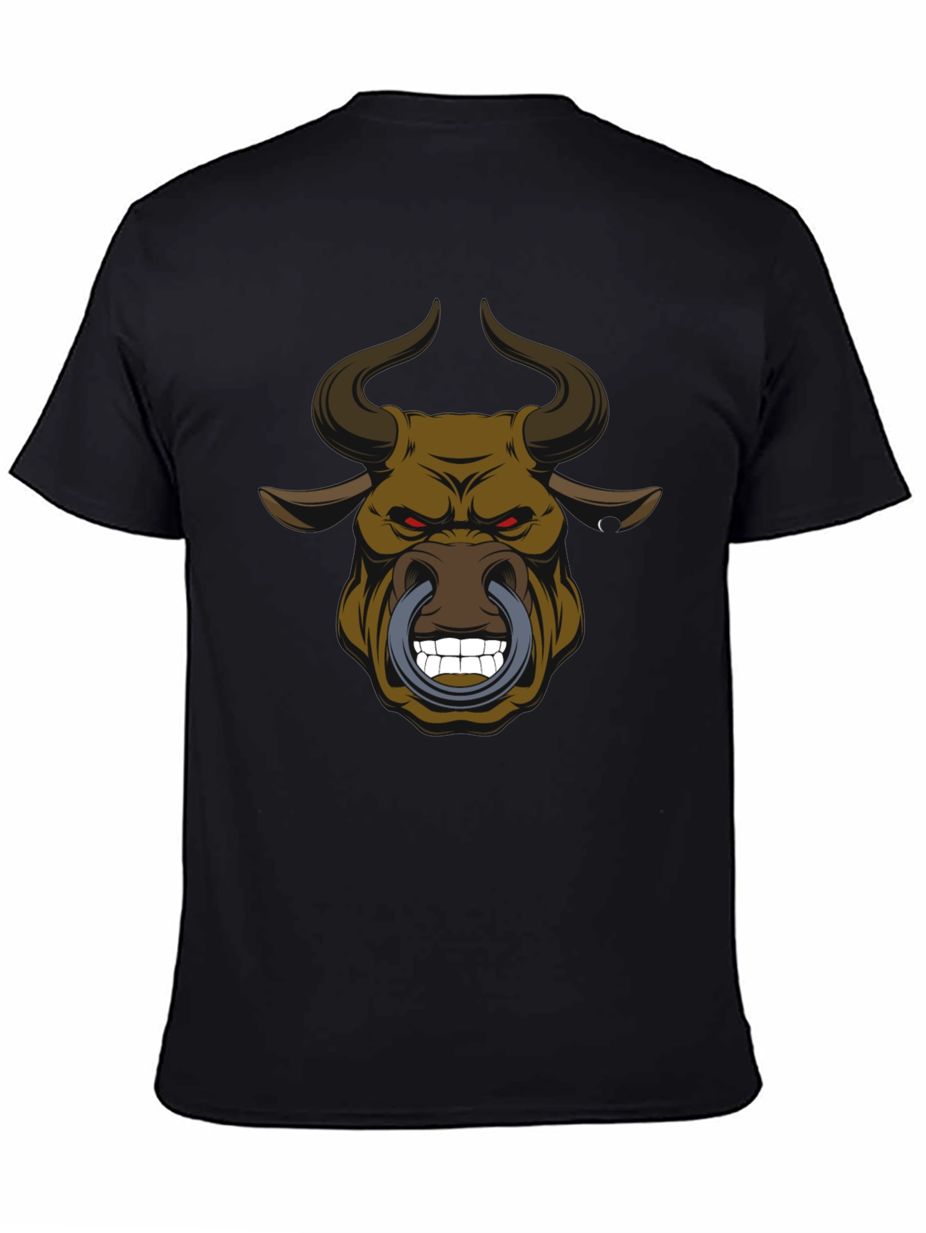 Bull Graphic T-Shirt - Bold Design