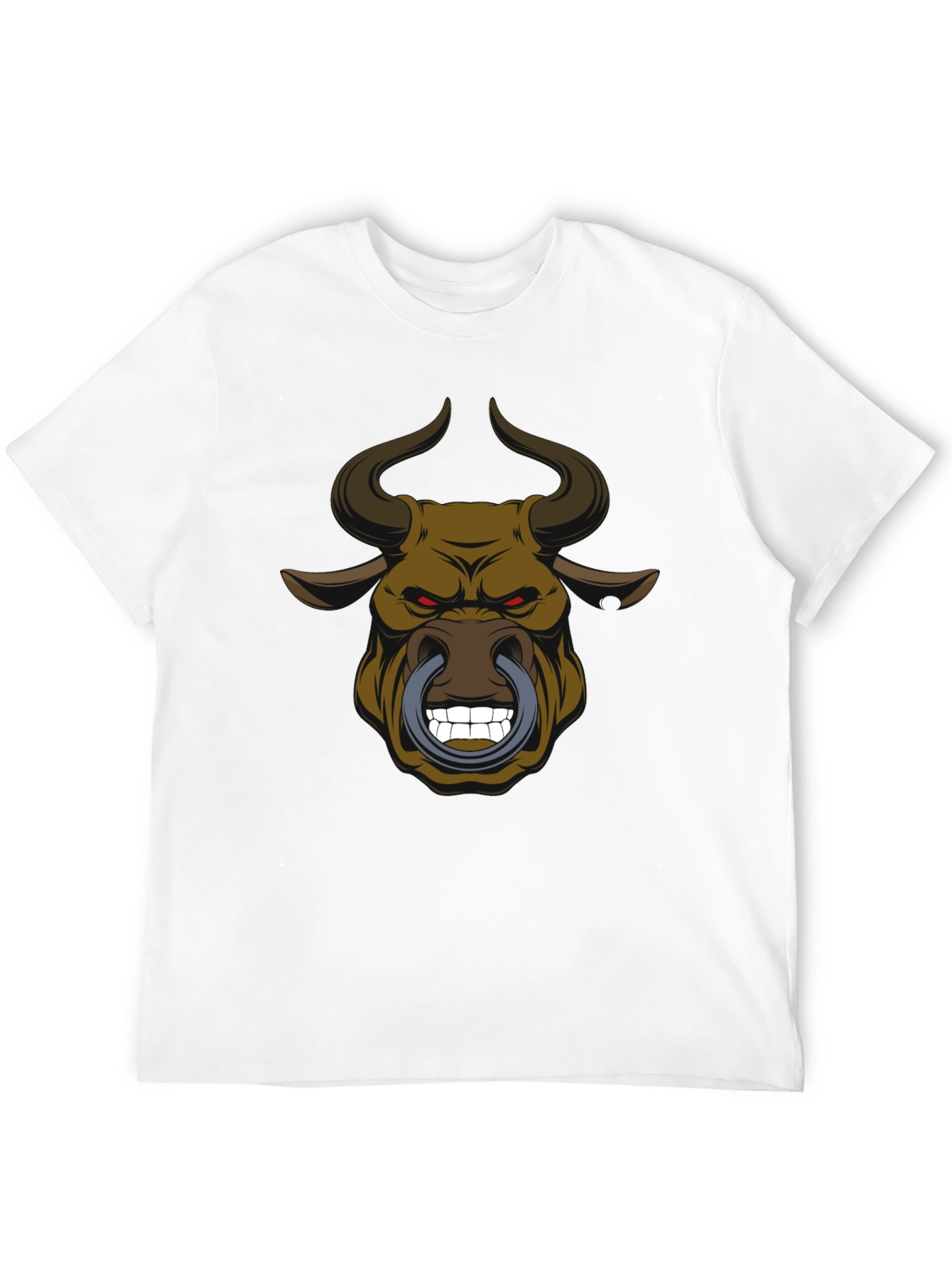 Bull Graphic T-Shirt - Bold Design