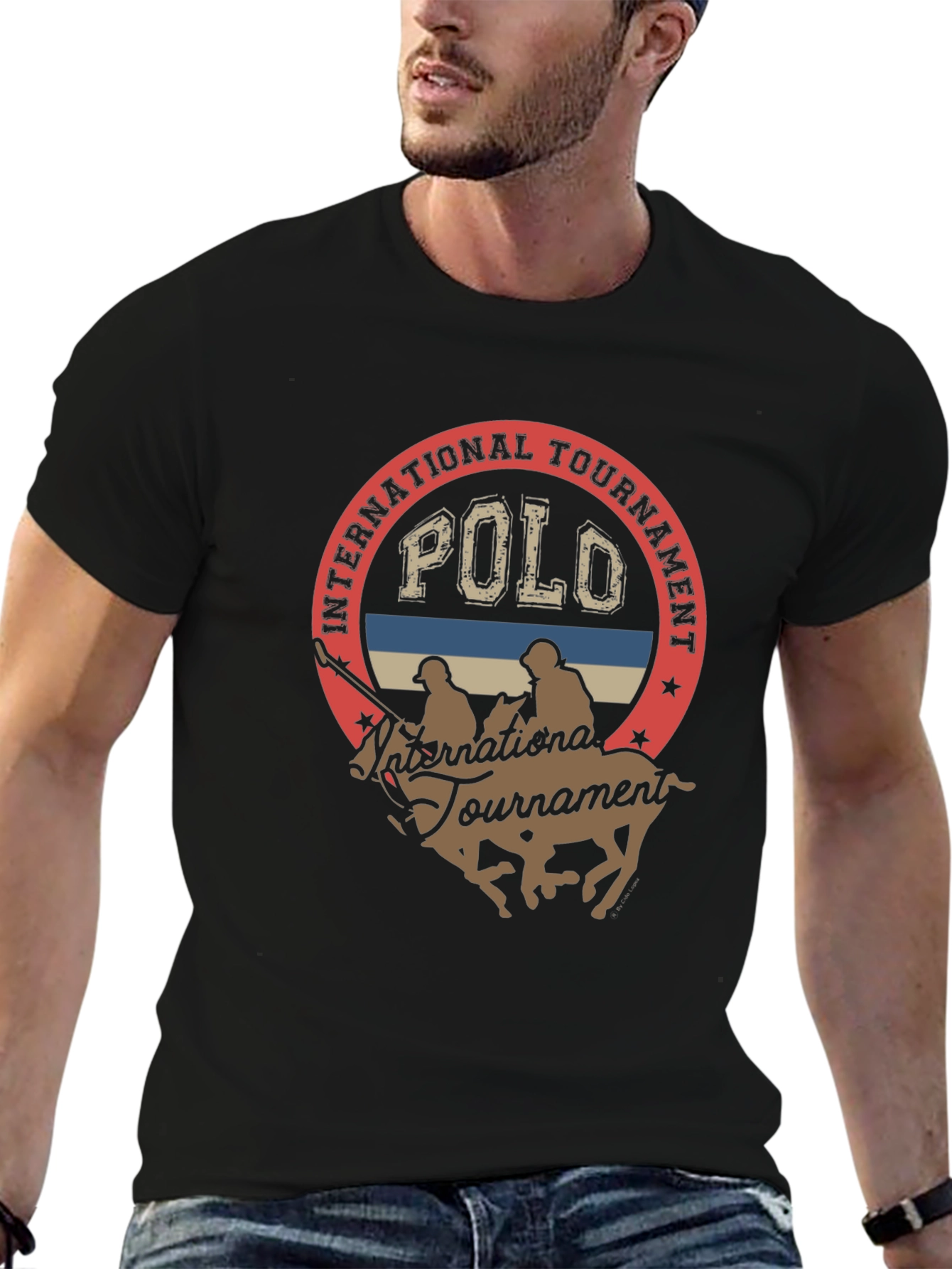 Polo International Tournament Graphic Tee