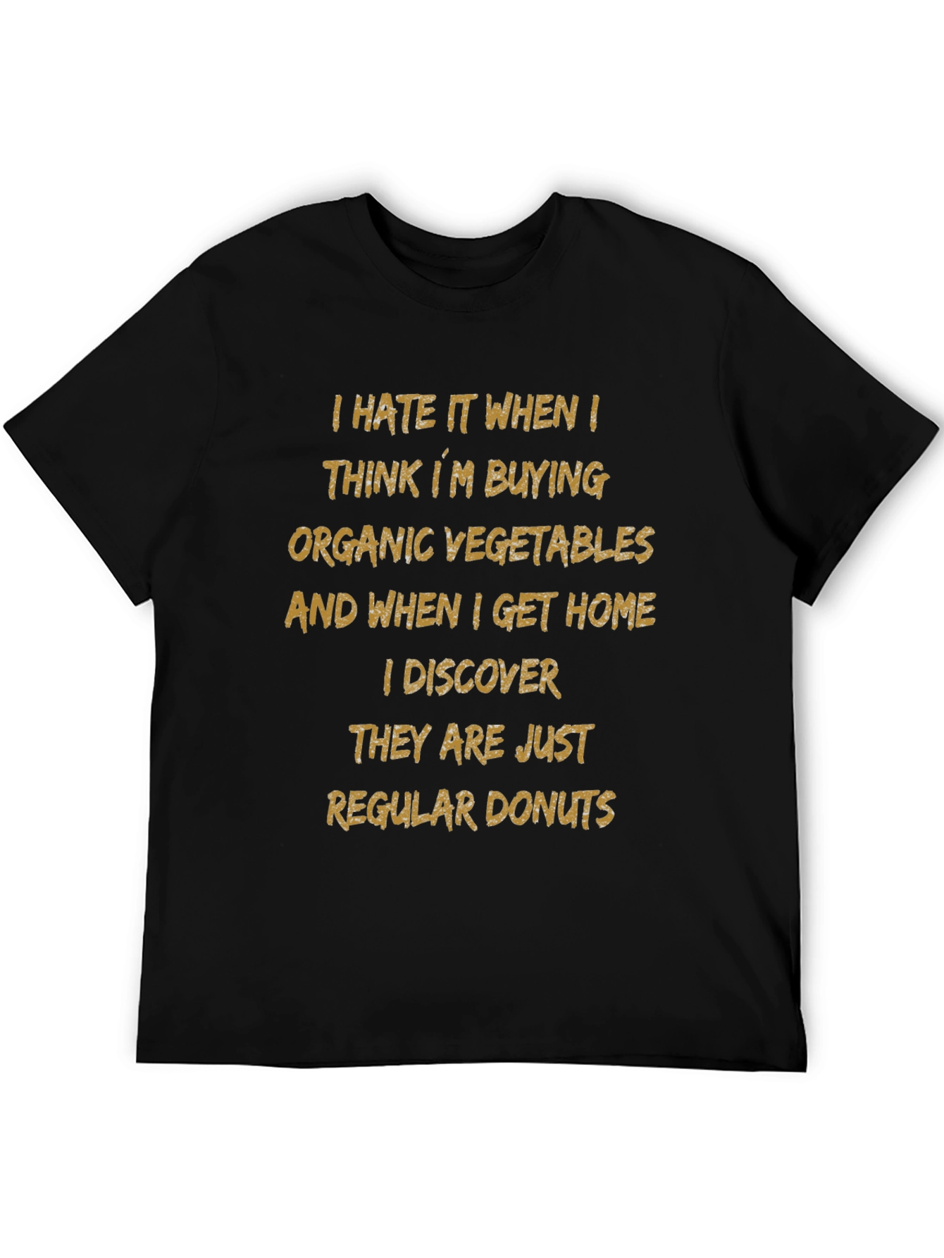 Funny Organic Vegetable Donuts T-Shirt