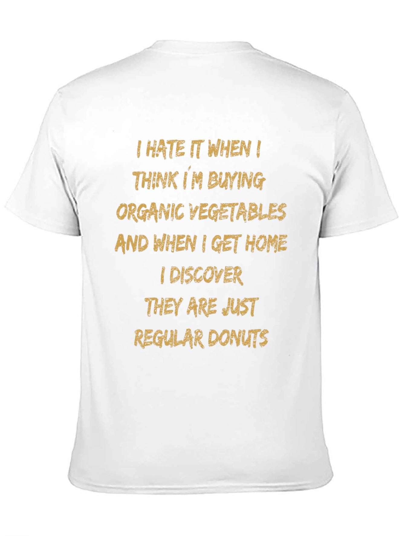 Funny Organic Vegetable Donuts T-Shirt