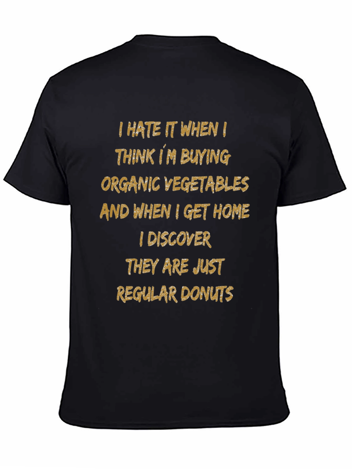 Funny Organic Vegetable Donuts T-Shirt