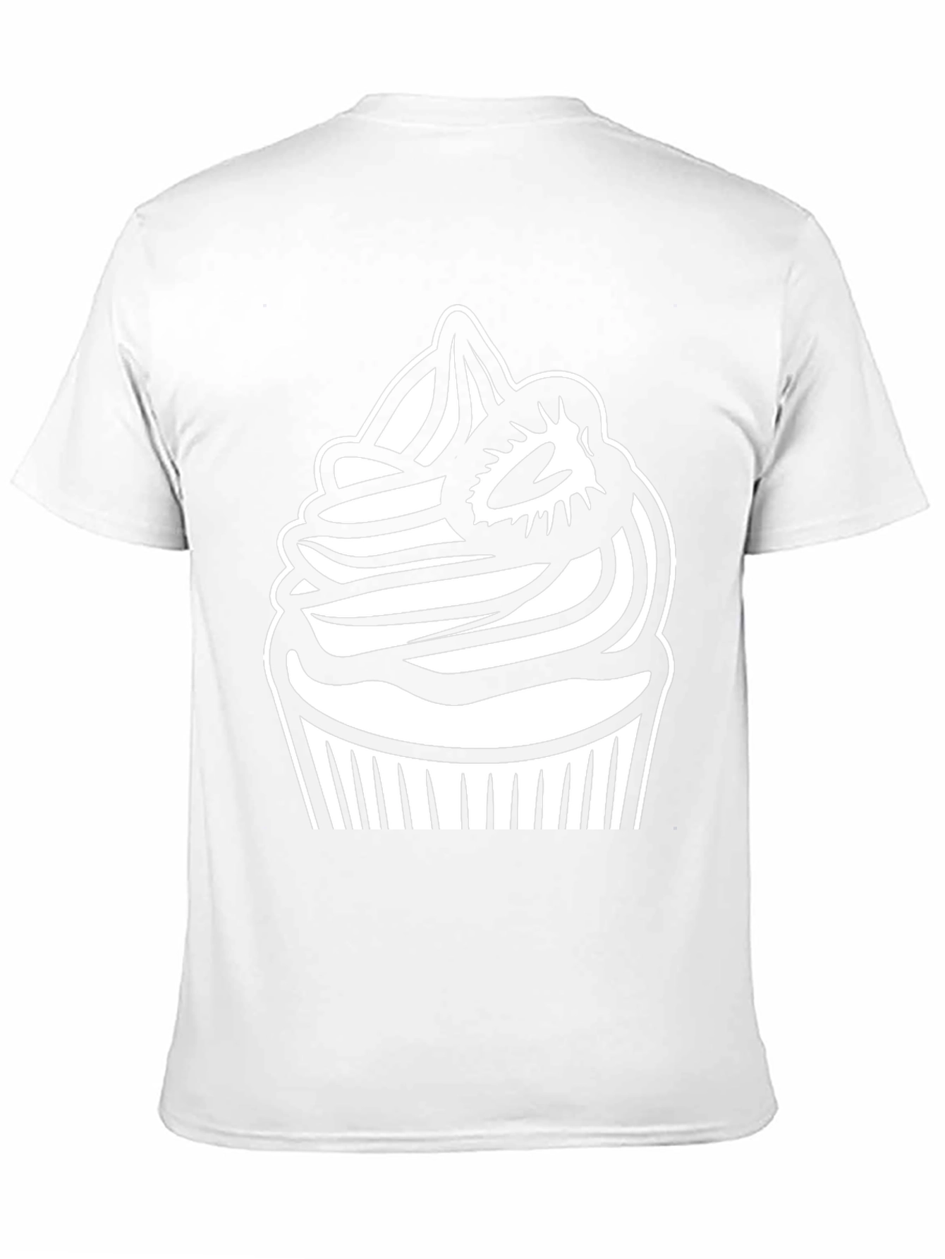 Cupcake Graphic T-Shirt - Sweet Treat Design