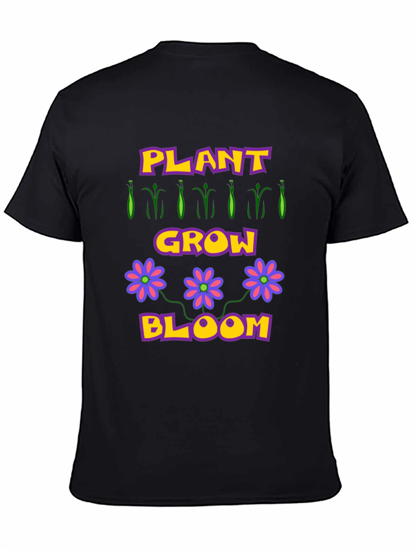 Plant Grow Bloom T-Shirt - Garden Lovers Tee