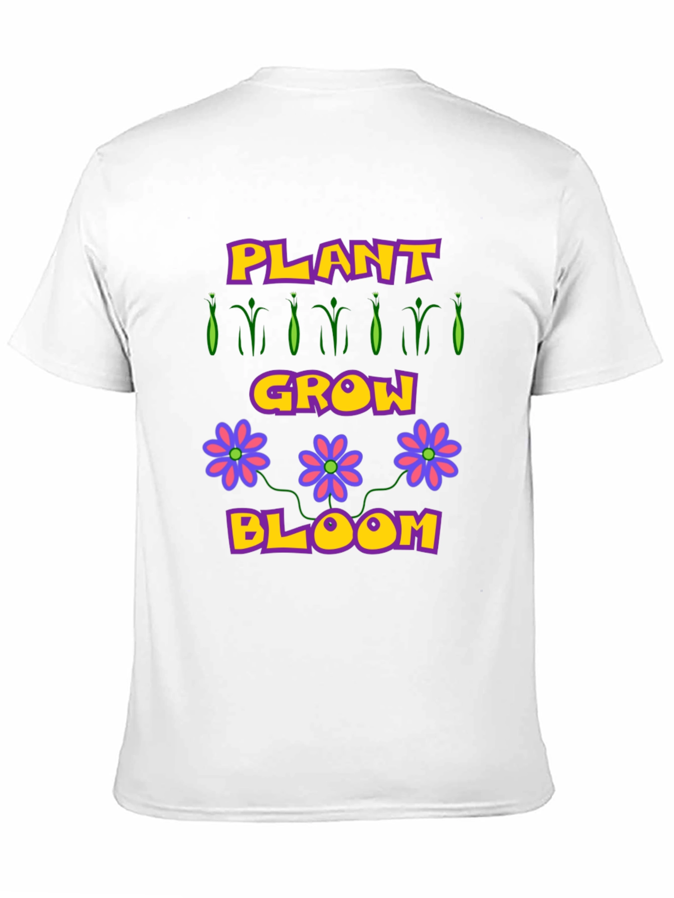 Plant Grow Bloom T-Shirt - Garden Lovers Tee
