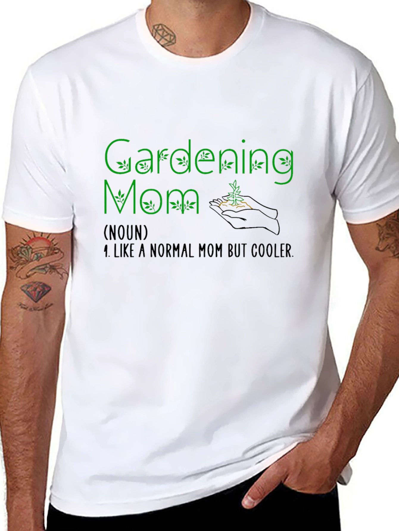 Gardening Mom Graphic Tee - Cool Plant Lover Shirt
