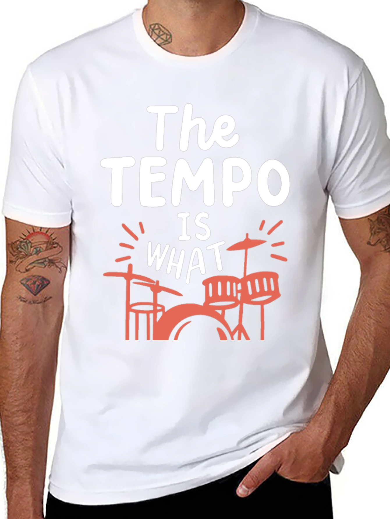 The Tempo Is What Drummer T-Shirt