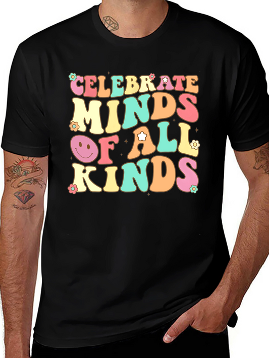 Celebrate Minds of All Kinds Graphic Tee