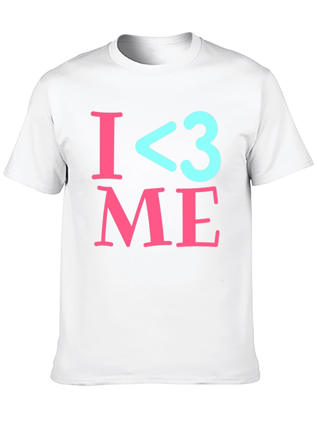 I Heart Me Black T-Shirt