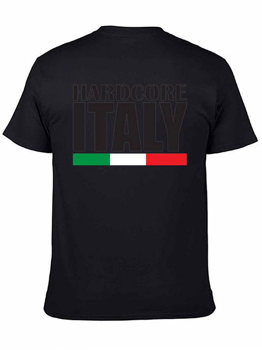 Hardcore Italy T-Shirt - Italian Pride Tee