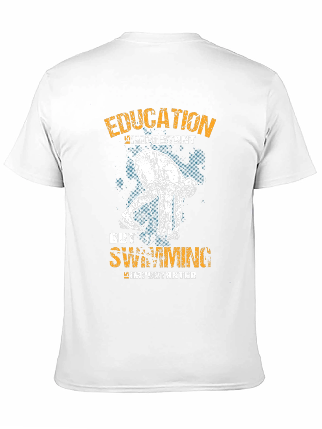 Education Important Swimming Importanter T-Shirt