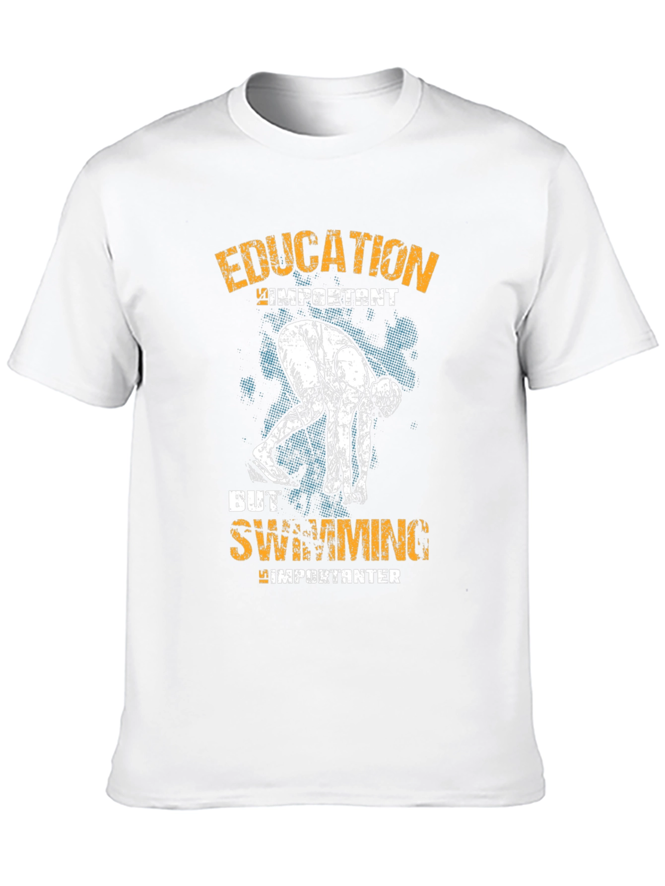 Education Important Swimming Importanter T-Shirt
