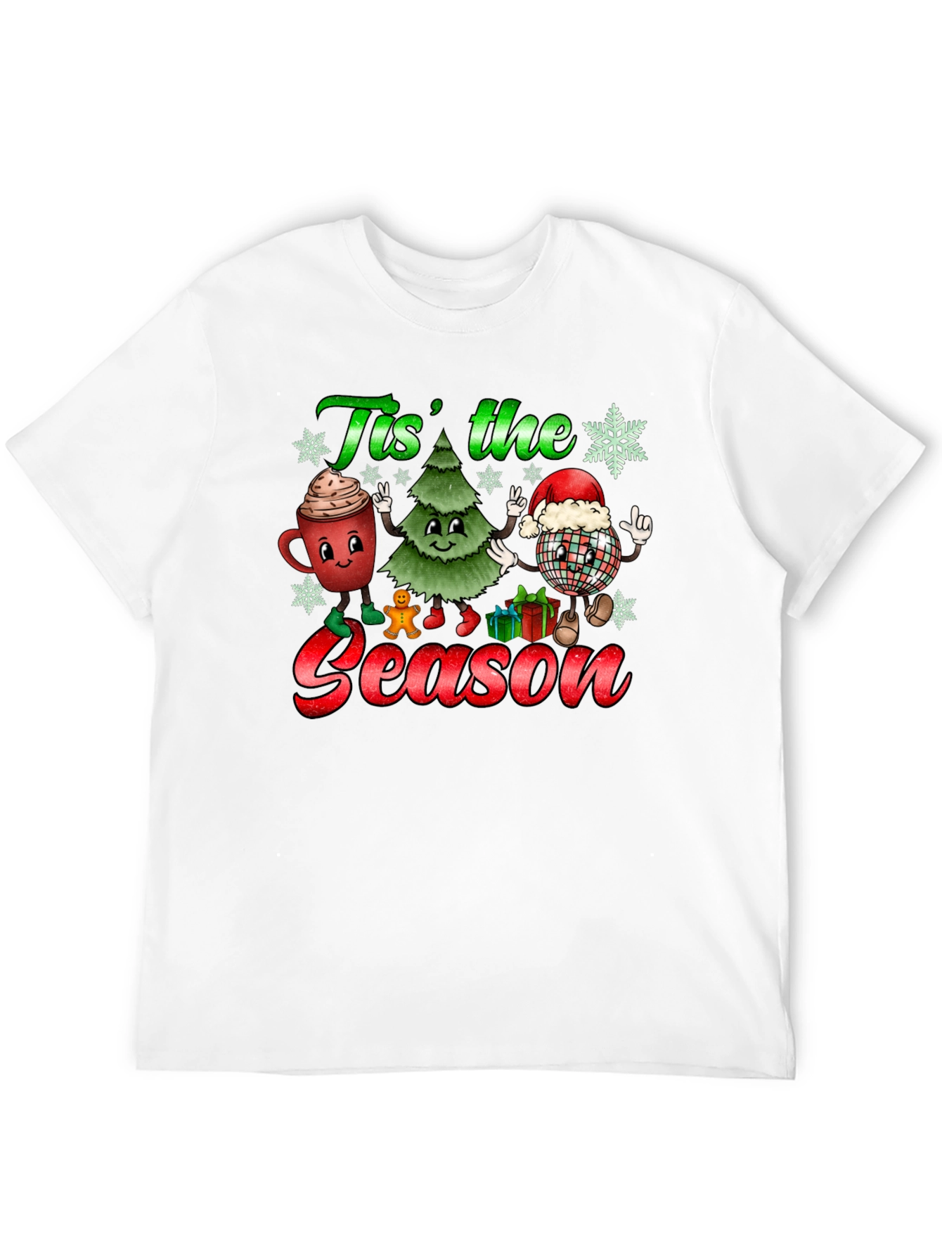 Tis The Season Christmas Graphic Tee